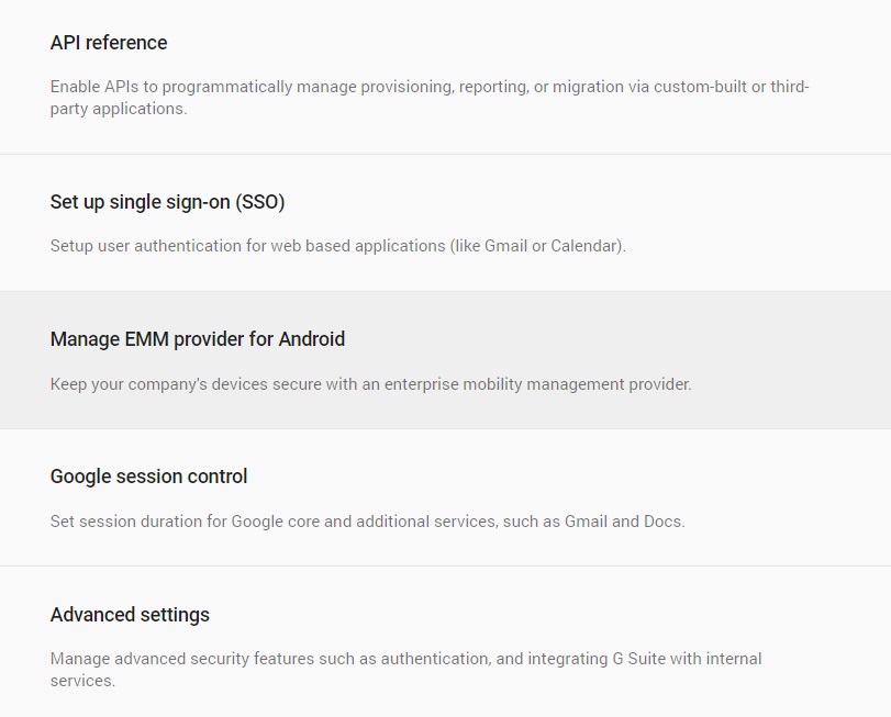Gsuite setup step 2