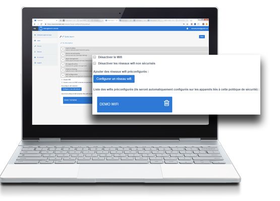 gestion des wifis