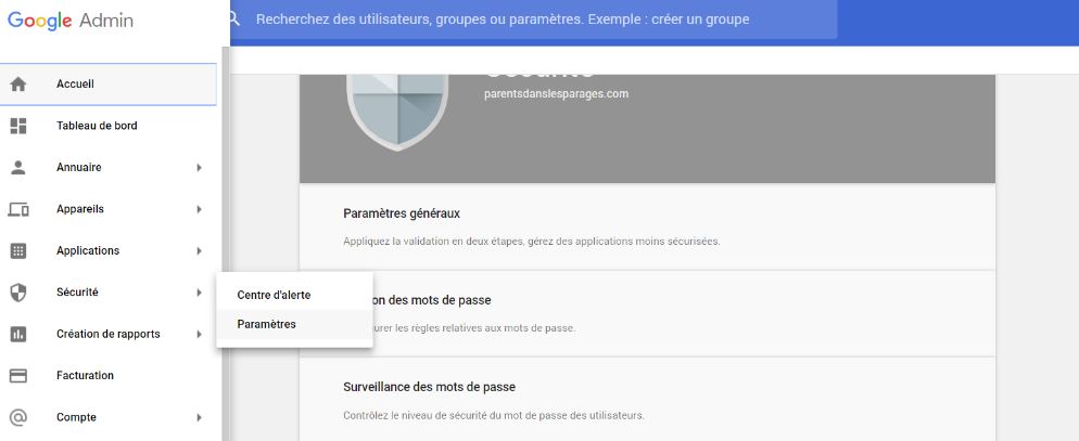 Gsuite setup step 1