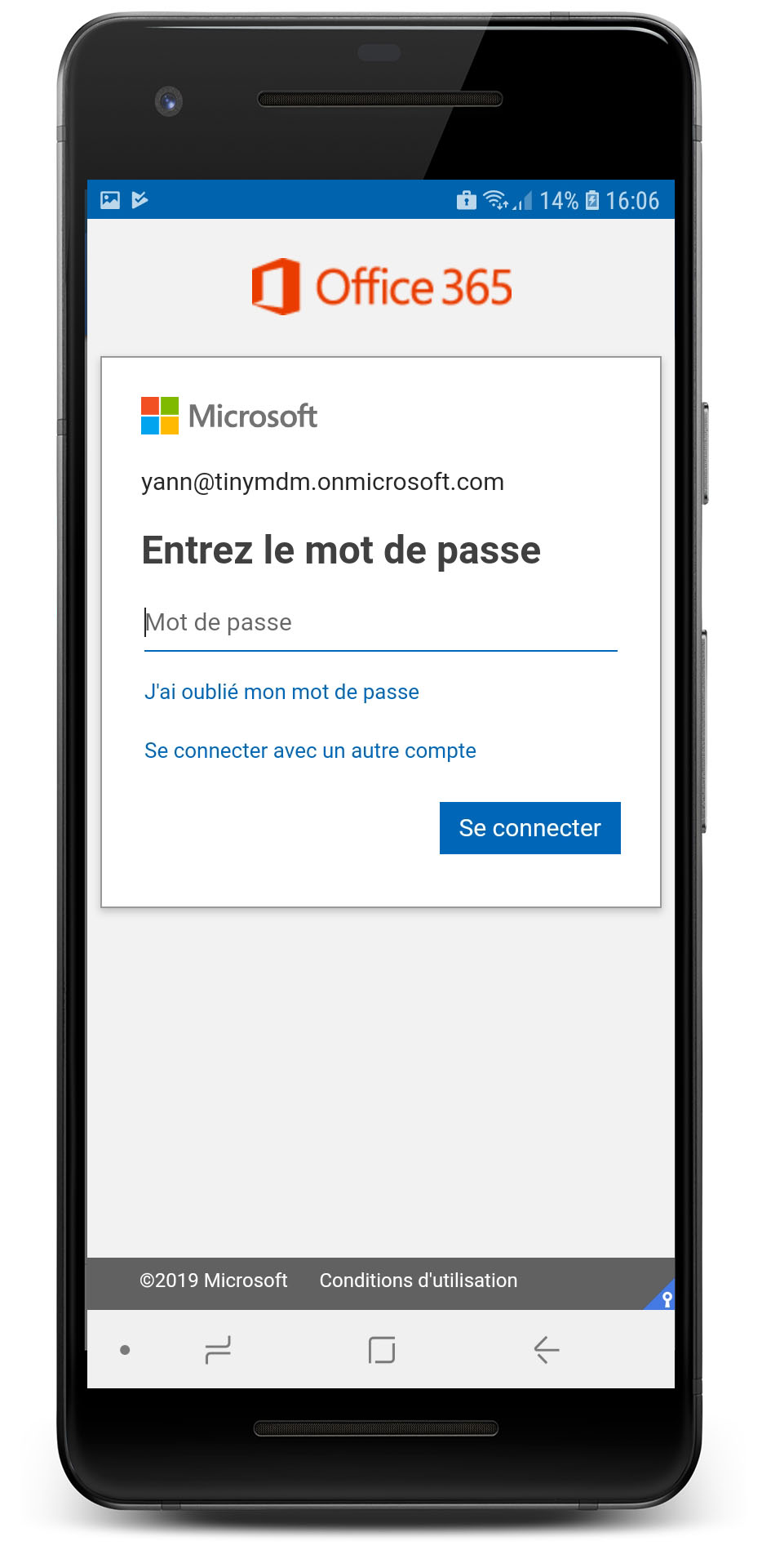 Configuration Exchange Outlook