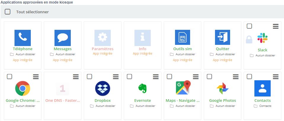 Enable lock task mode