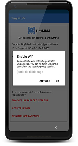 gestion des wifis