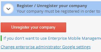 unregister business