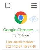 google chrome hide