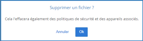 supprimer un fichier