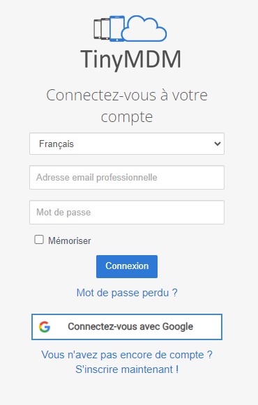 connexion google sso