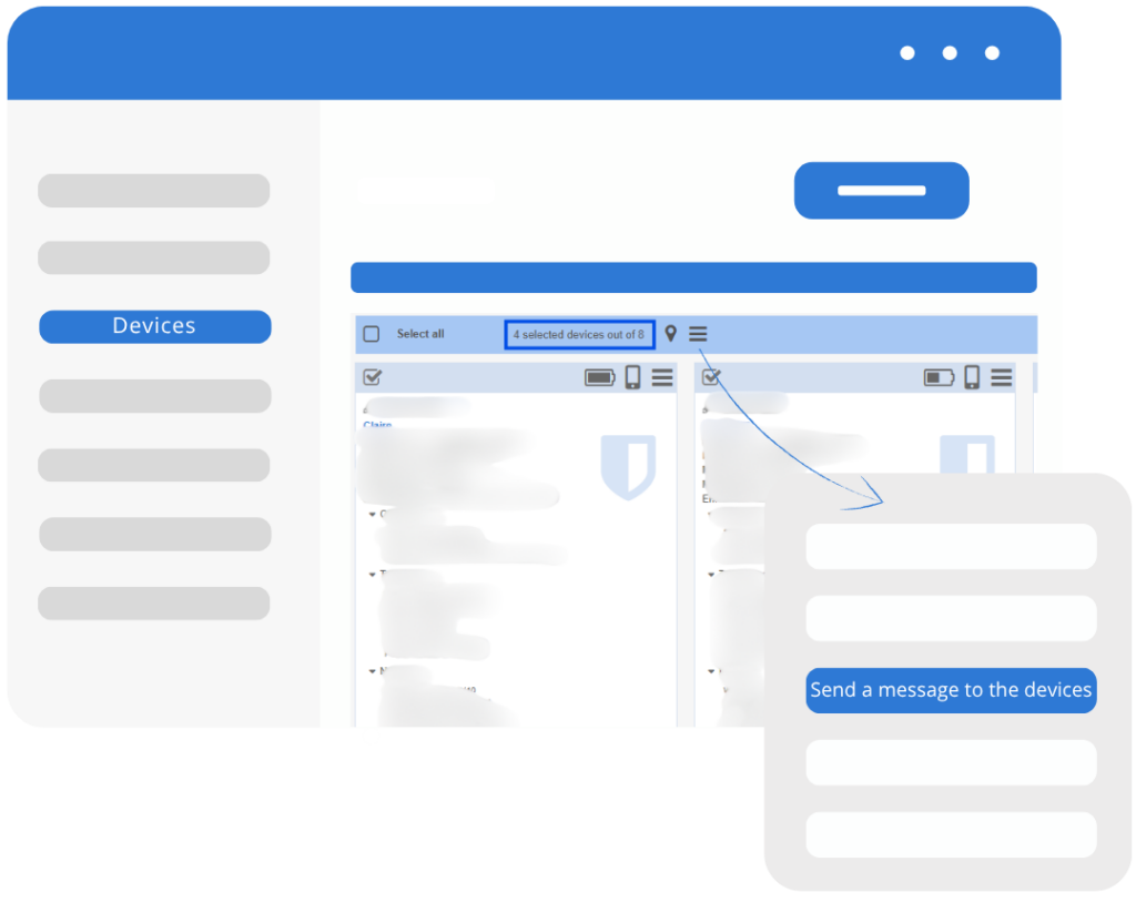 Send a message to multiple devices