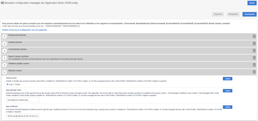 remote control Motorola