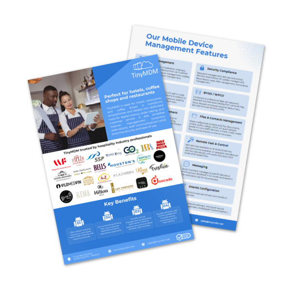 MDM hotels restaurants coffee shops