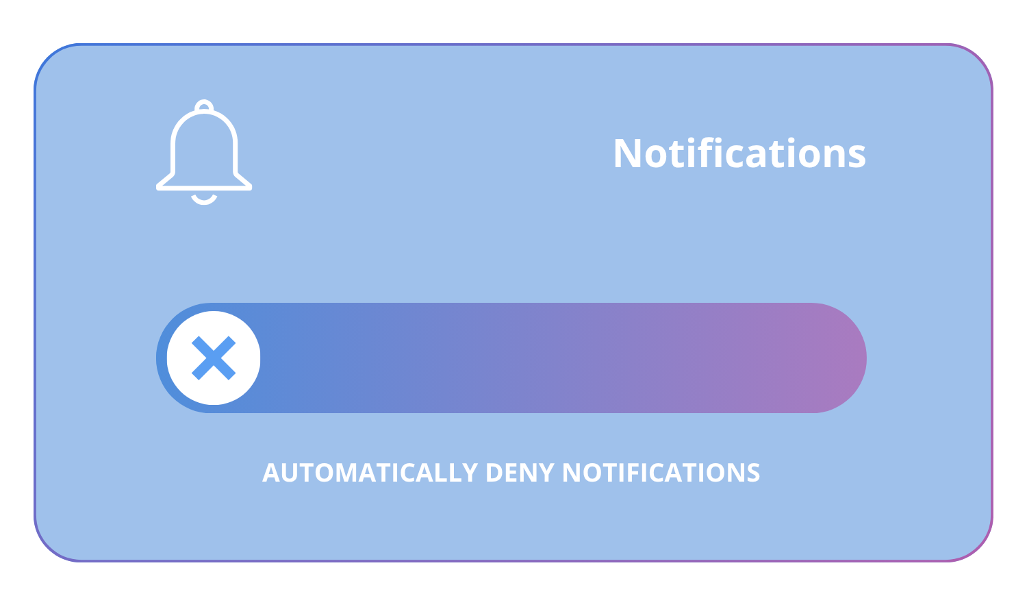notification management by app 
